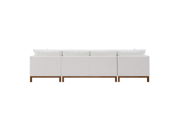 LV01881 Valiant Sectional Sofa with 4 Pillows