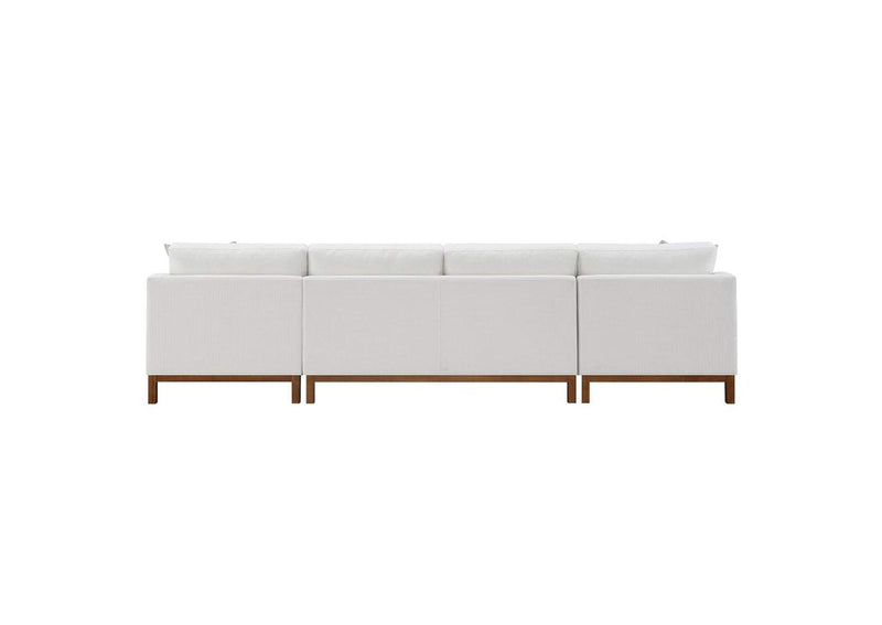 LV01881 Valiant Sectional Sofa with 4 Pillows