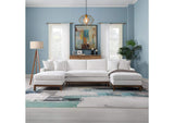 LV01881 Valiant Sectional Sofa with 4 Pillows