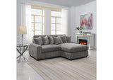 LV01882 Tavia Reversible Sectional Sofa with 6 Pillows