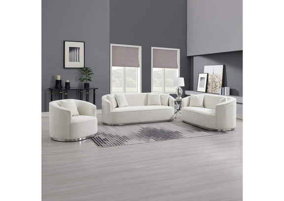 LV01918 Odette Loveseat with 2 Pillows