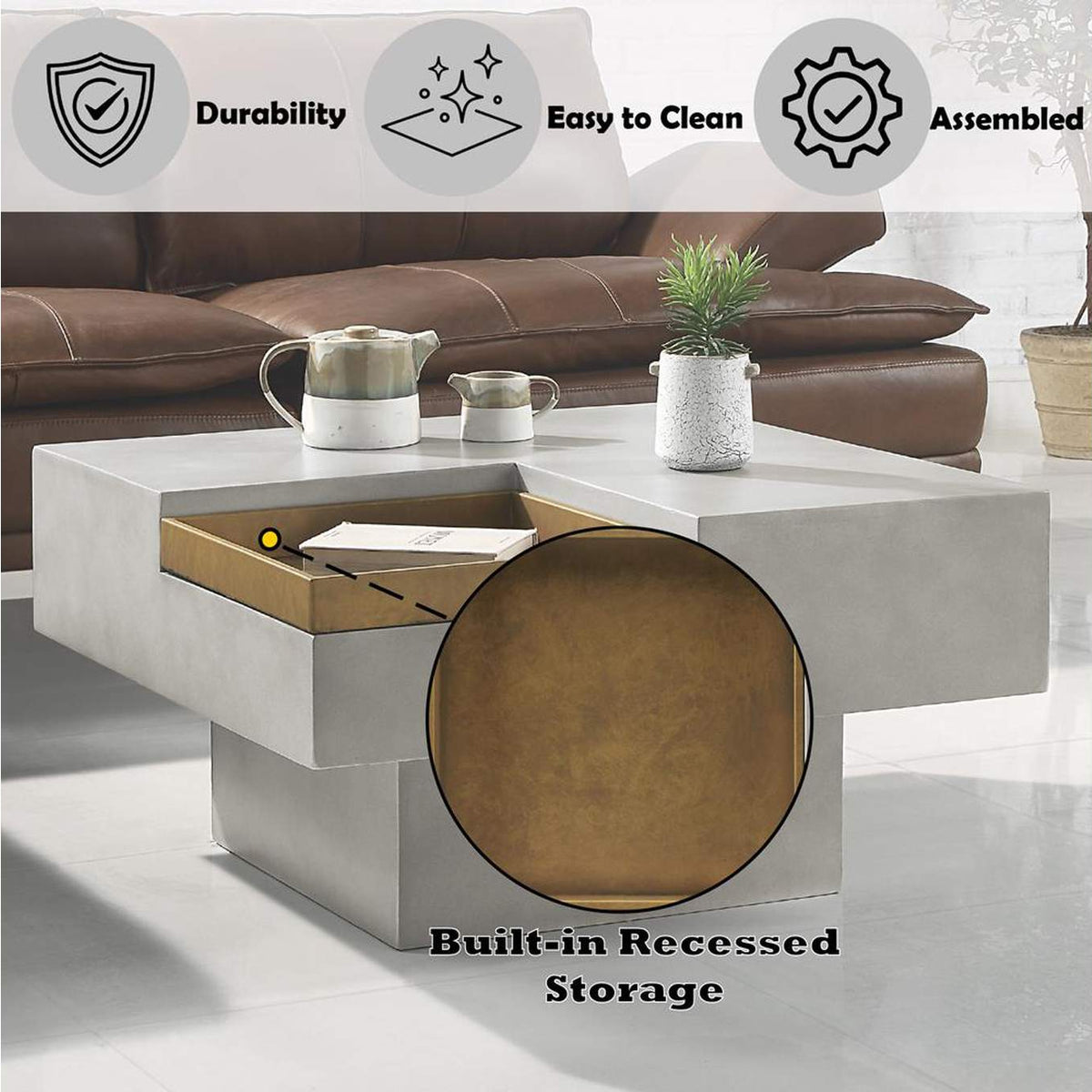 LV01928 Kailano Coffee Table