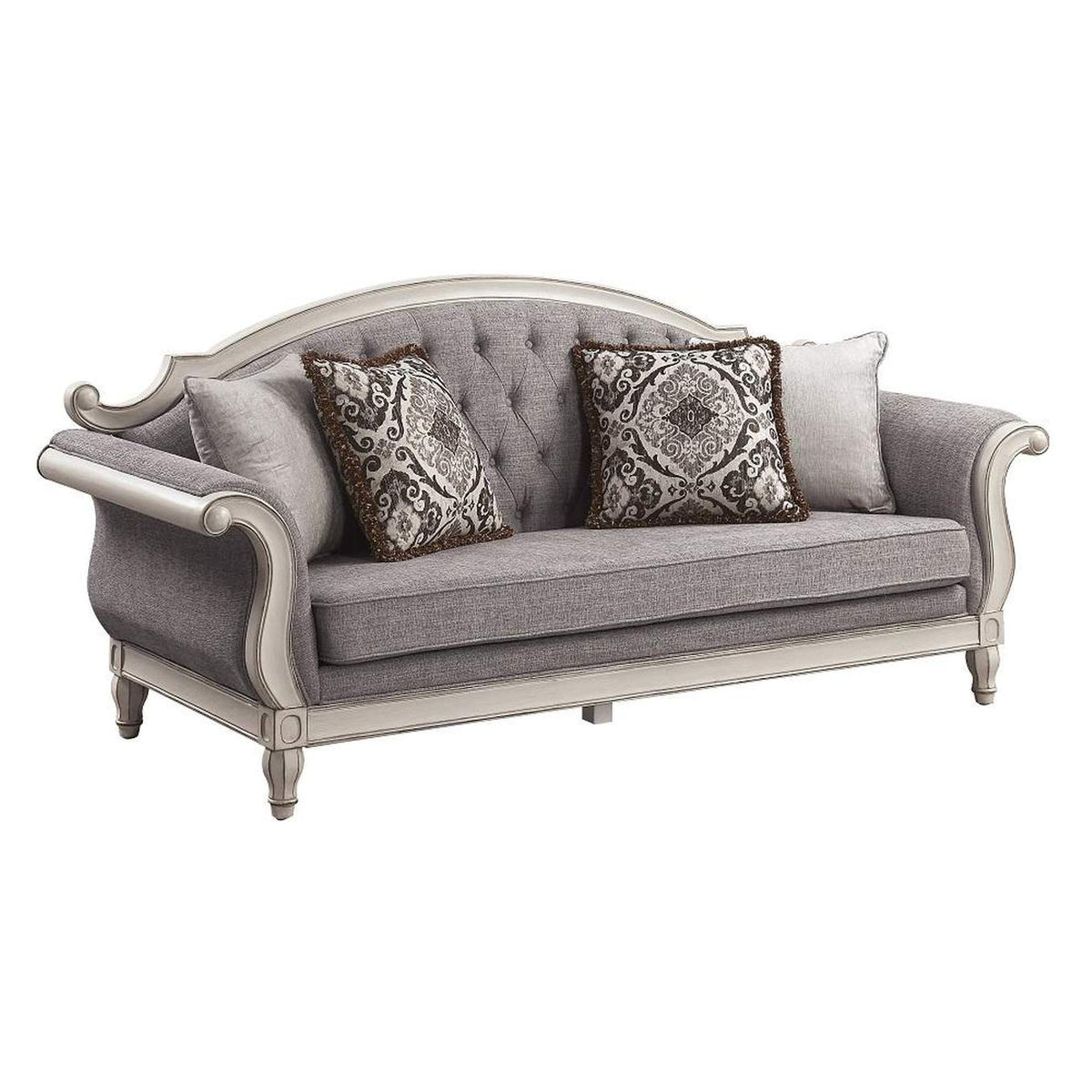 LV02119 Florian Sofa with 4 Pillows