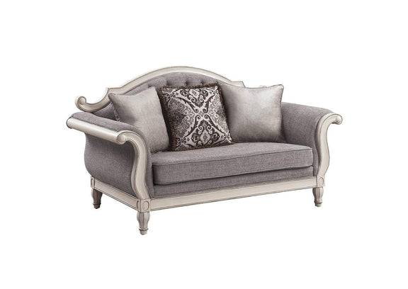LV02120 Florian Loveseat with 3 Pillows