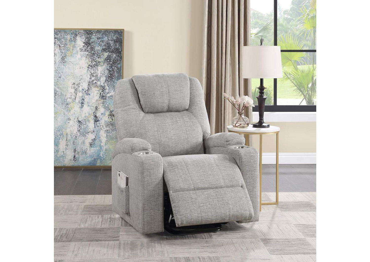LV02180 Recliner with Power Lift and Massage