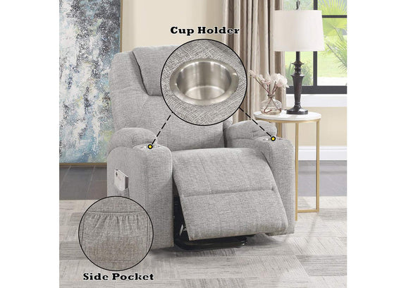 LV02180 Recliner with Power Lift and Massage