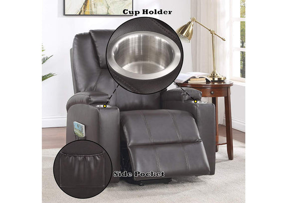 LV02181 Recliner with Power Lift and Massage