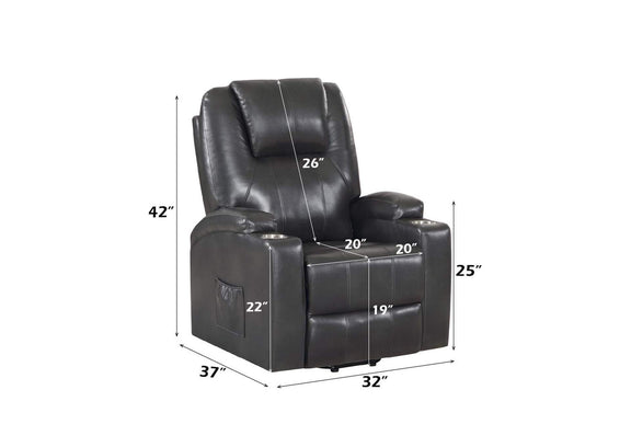 LV02182 Recliner with Power Lift and Massage