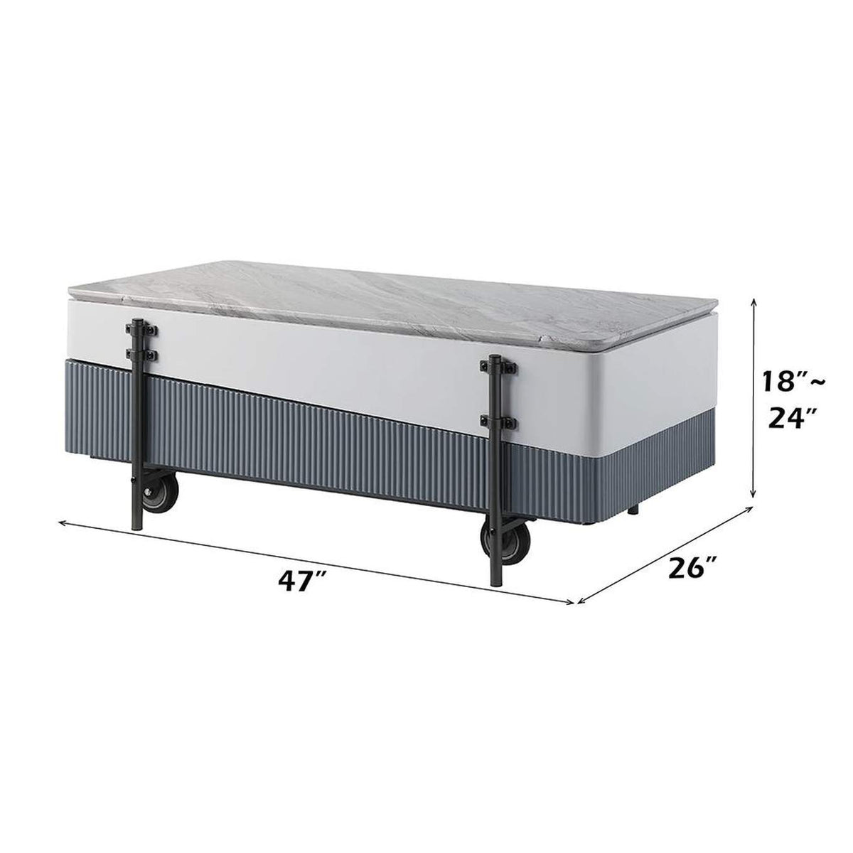 LV02187 Wilkins Coffee Table with Lift Top