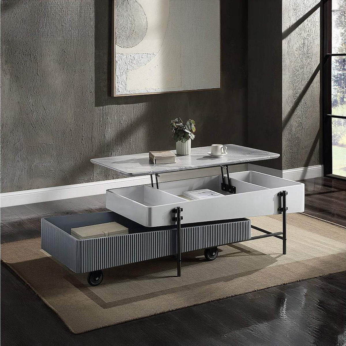 LV02187 Wilkins Coffee Table with Lift Top