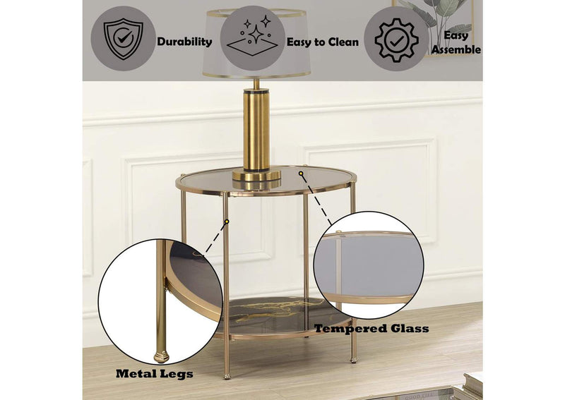 LV02223 Fiorella End Table