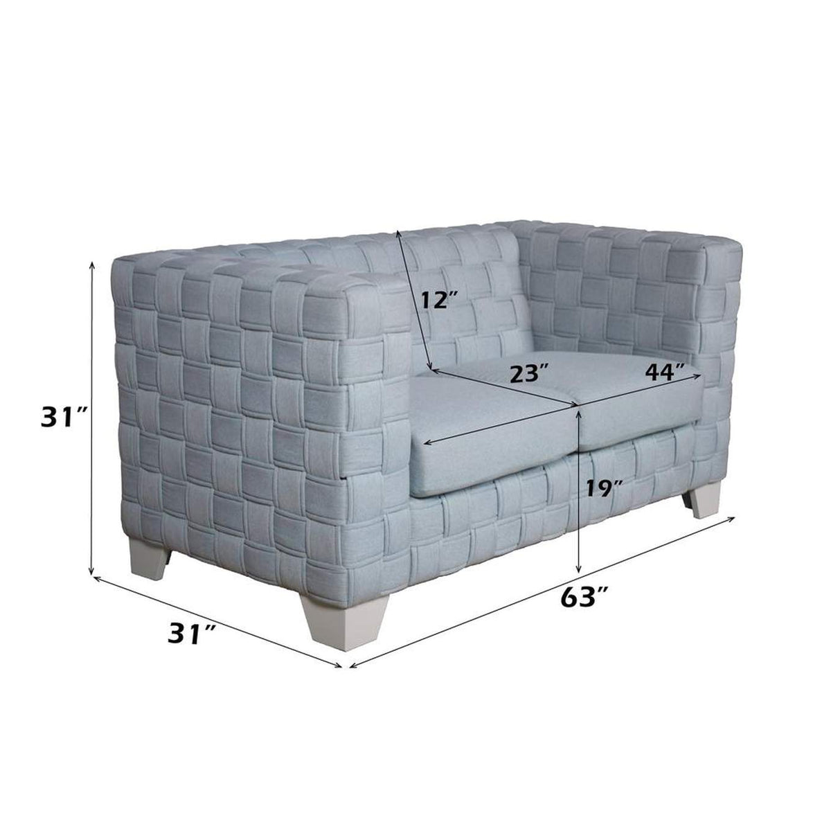 LV02347 Saree Loveseat