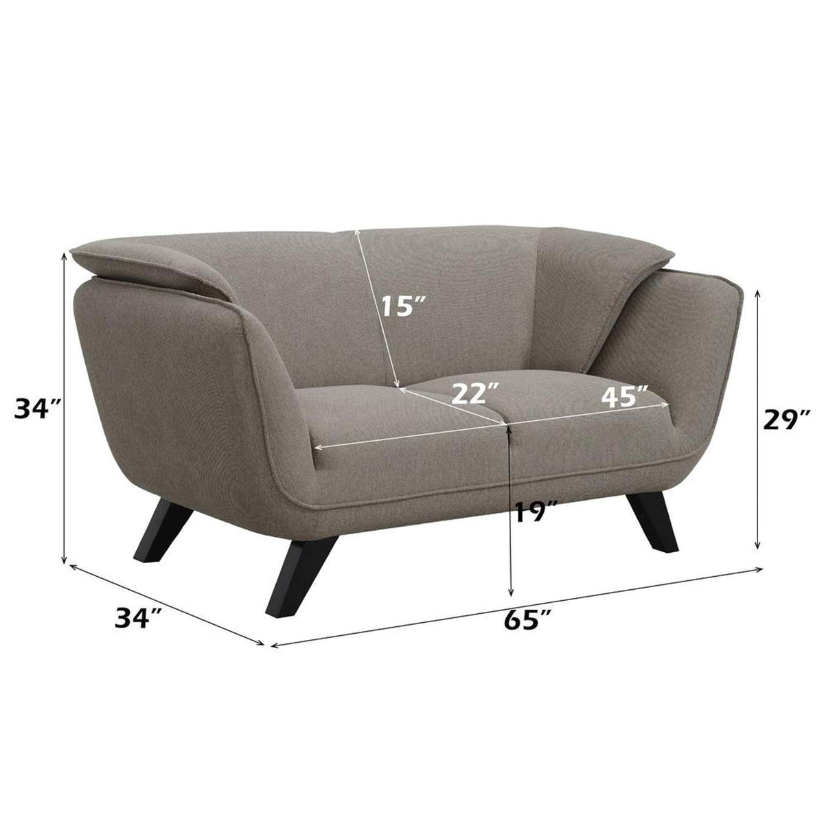 LV02369 Nayeli Loveseat