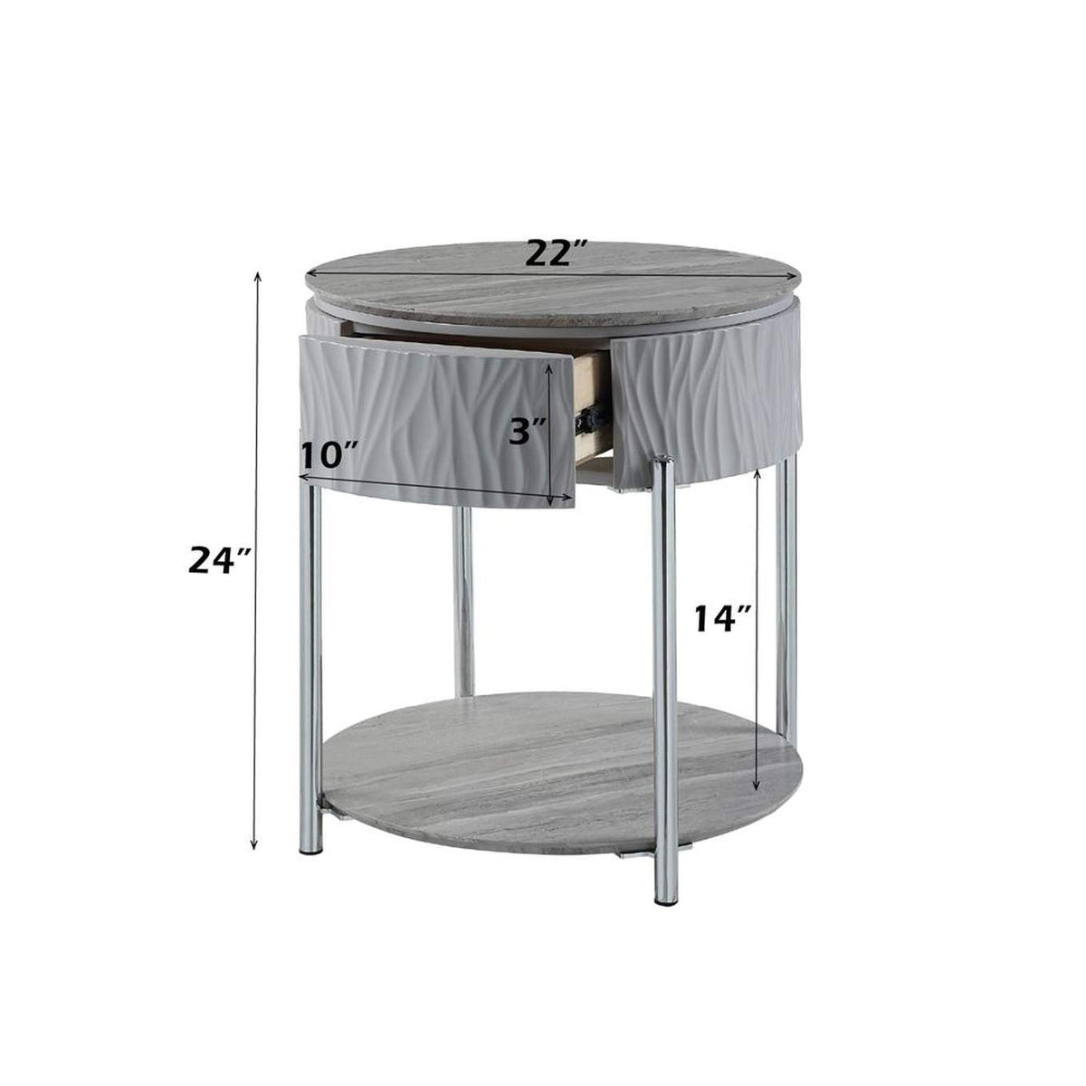 LV02412 Yukino End Table