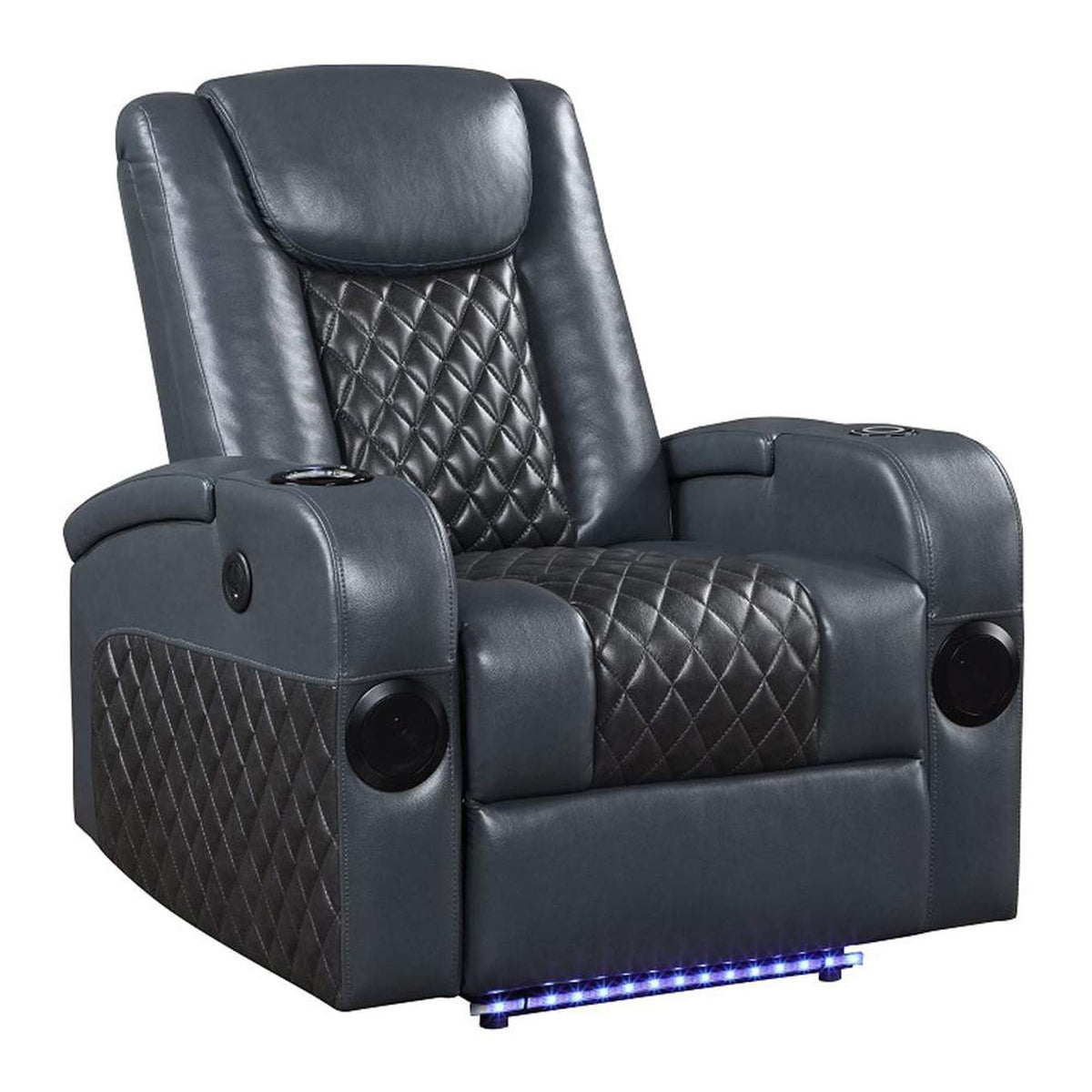LV02459 Alair Power Motion Recliner with Bluetooth, Wireless Charger and Cupholder