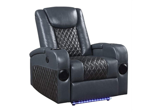 LV02459 Alair Power Motion Recliner with Bluetooth, Wireless Charger and Cupholder