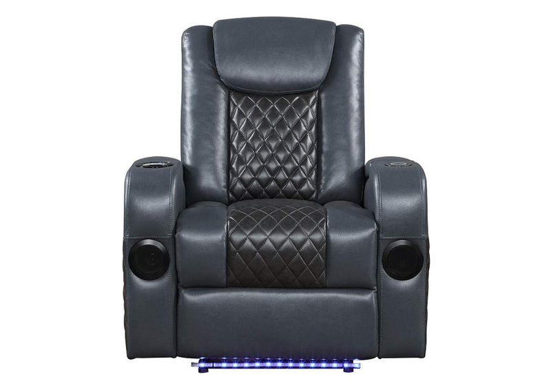 LV02459 Alair Power Motion Recliner with Bluetooth, Wireless Charger and Cupholder