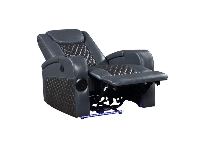 LV02459 Alair Power Motion Recliner with Bluetooth, Wireless Charger and Cupholder
