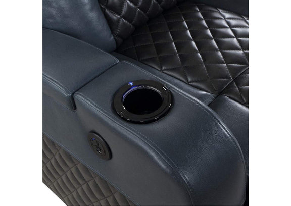 LV02459 Alair Power Motion Recliner with Bluetooth, Wireless Charger and Cupholder