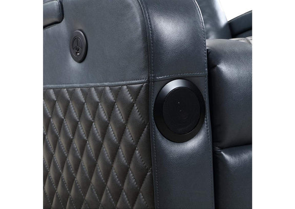 LV02459 Alair Power Motion Recliner with Bluetooth, Wireless Charger and Cupholder