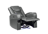 LV02460 Alair Power Motion Recliner with Bluetooth, Wireless Charger and Cupholder