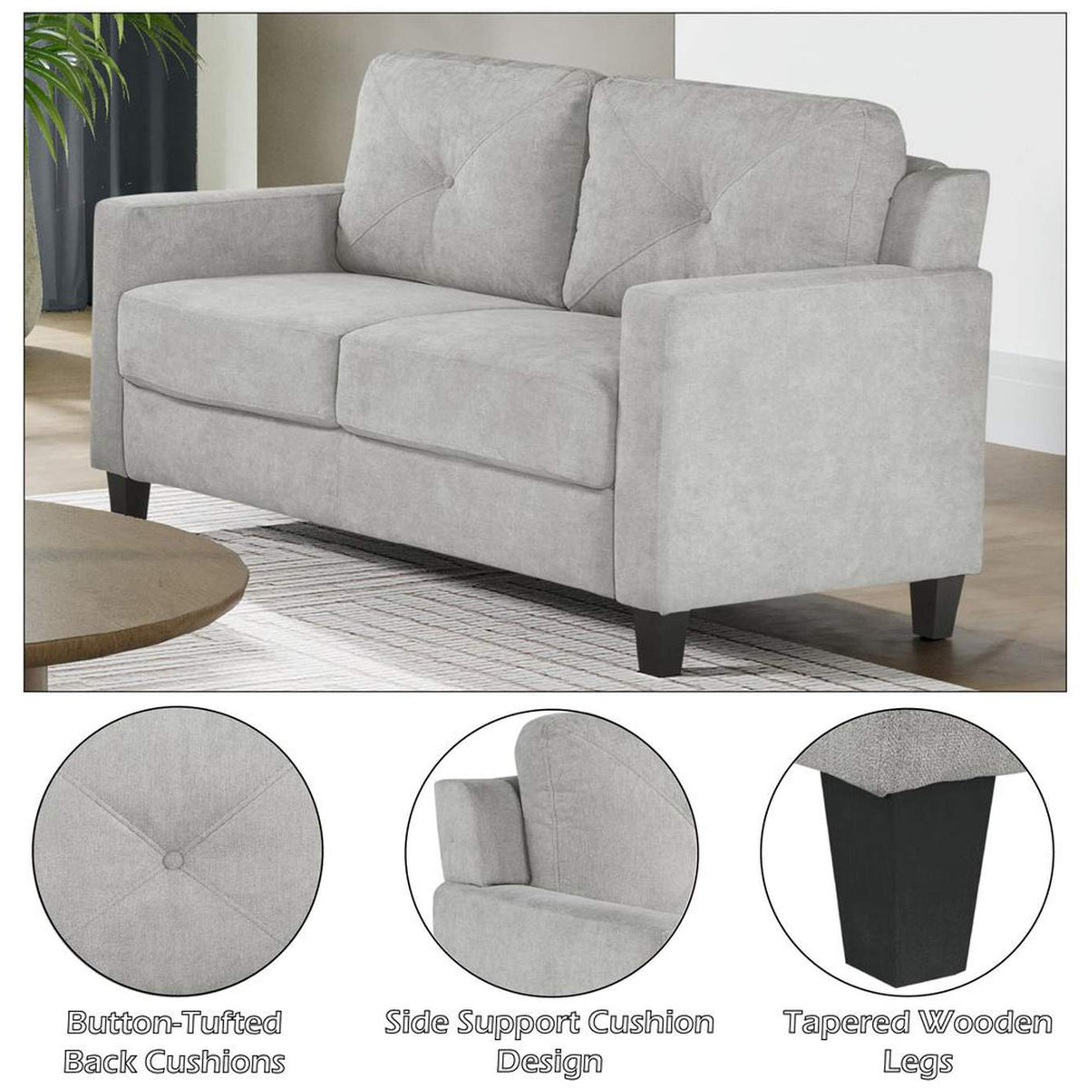 LV02521 Horatio Loveseat