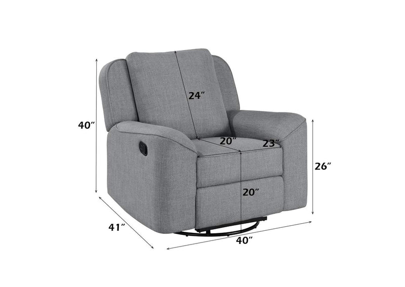 LV02535 Destiny Glider Recliner with Swivel