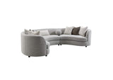 LV02541 Ivria Sectional Sofa with 9 Pillows