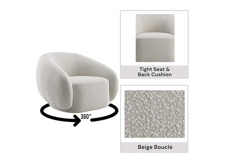 LV02543 Isabel Chair with Swivel