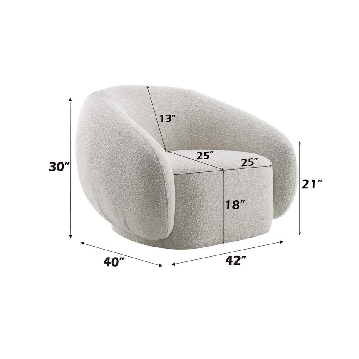LV02543 Isabel Chair with Swivel