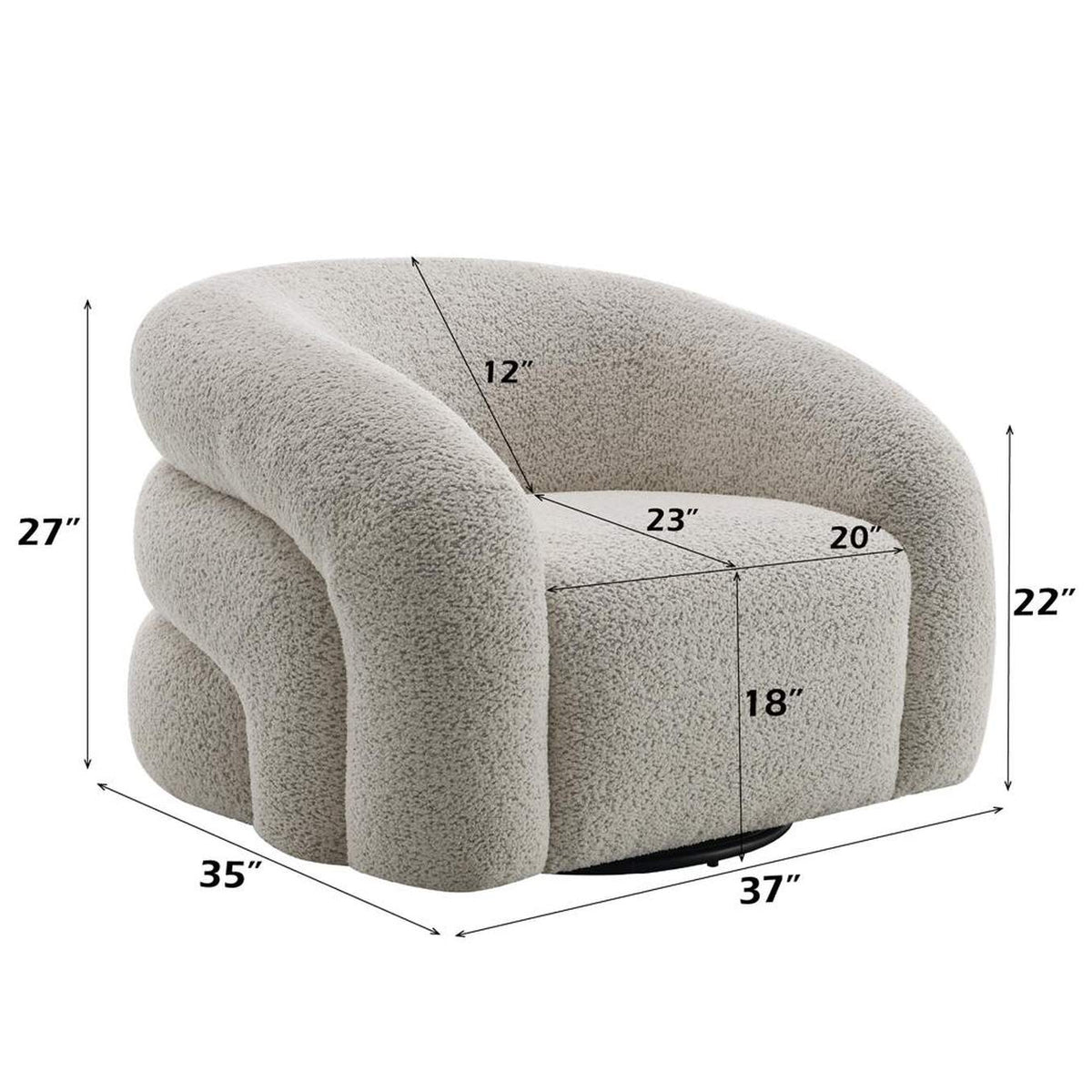 LV02569 Irma Chair with Swivel