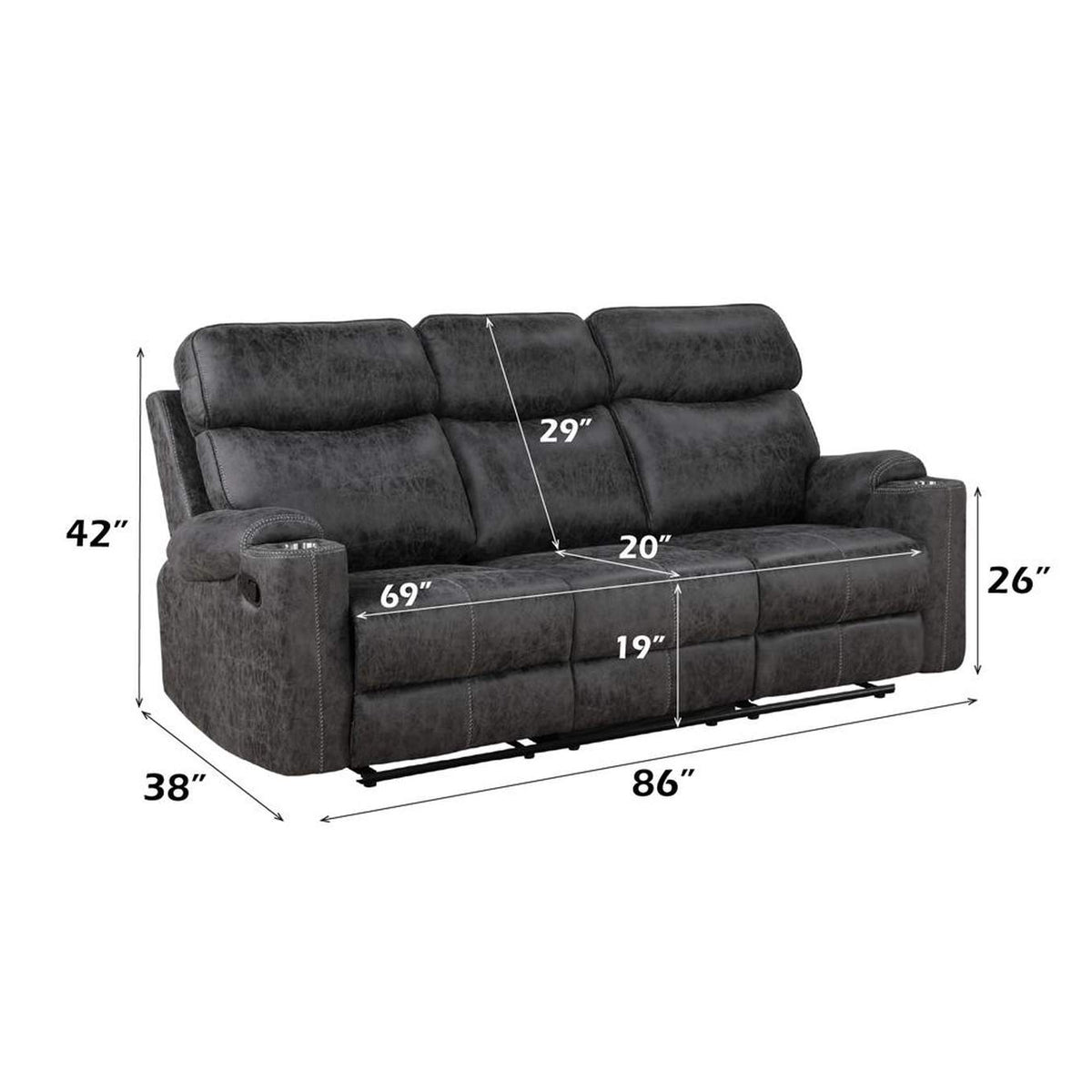 LV02570 Hirah Motion Sofa