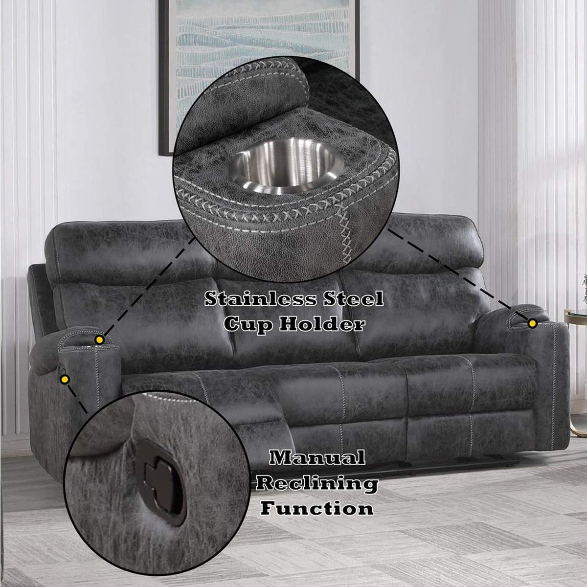 LV02570 Hirah Motion Sofa