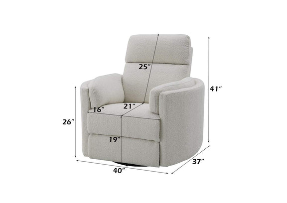 LV02733 Sagen Glider Recliner with Swivel