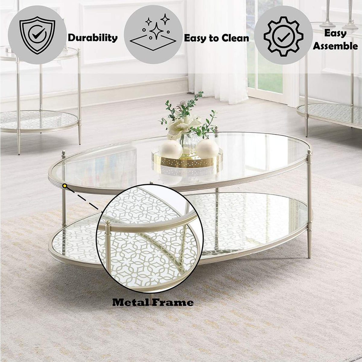 LV02755 Zaba Coffee Table