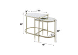 LV02764 Zaba Nesting Table