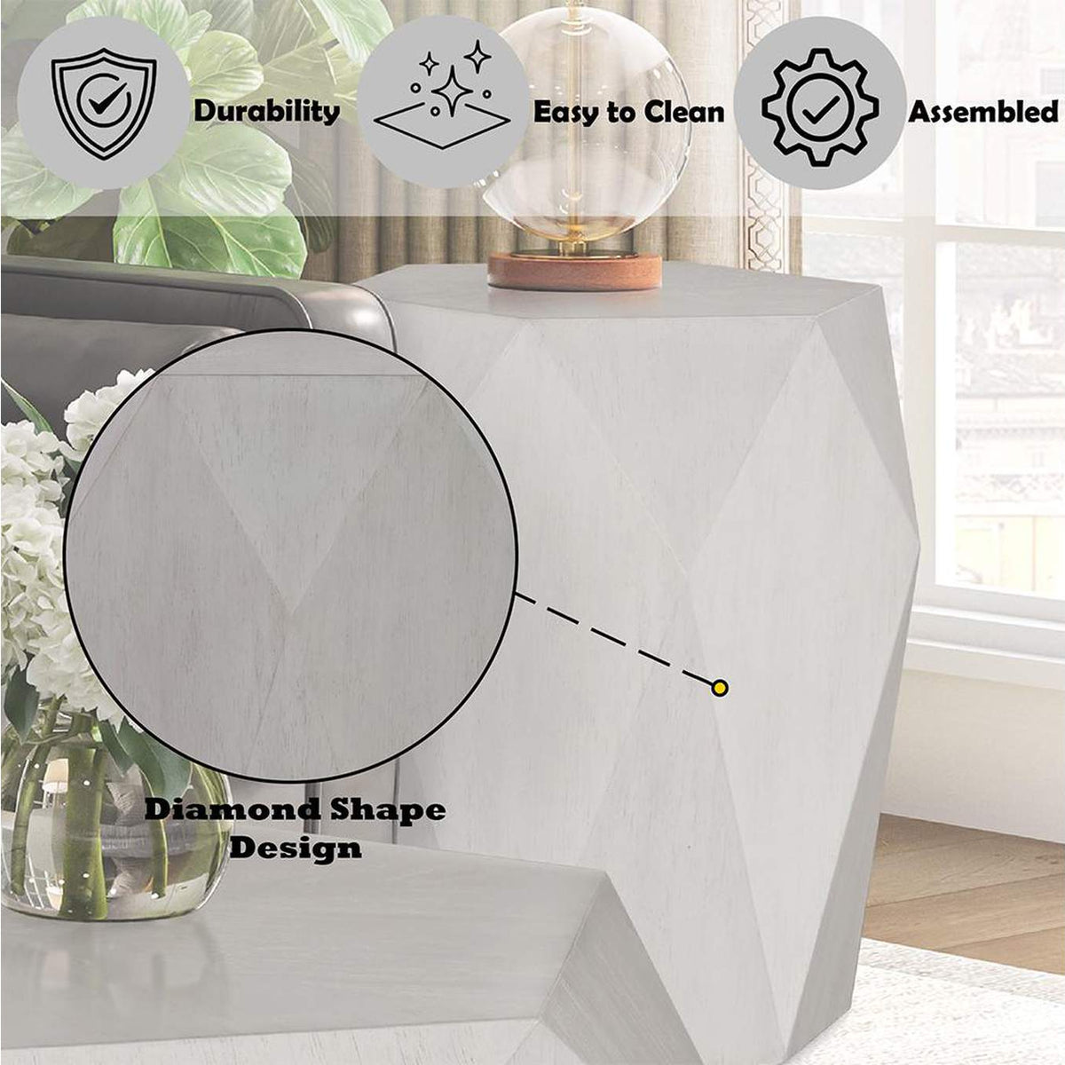 LV02766 Hanniel End Table