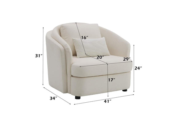 LV02772 Mariko Chair with Pillow