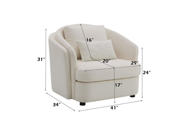 LV02772 Mariko Chair with Pillow