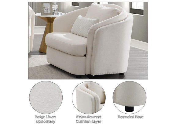 LV02772 Mariko Chair with Pillow