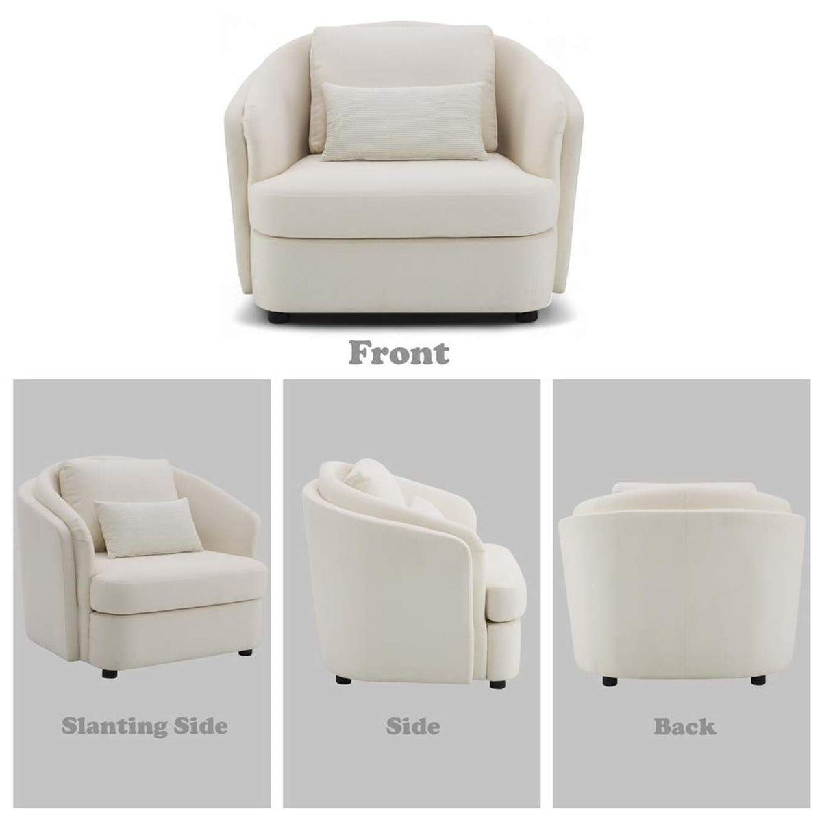 LV02772 Mariko Chair with Pillow