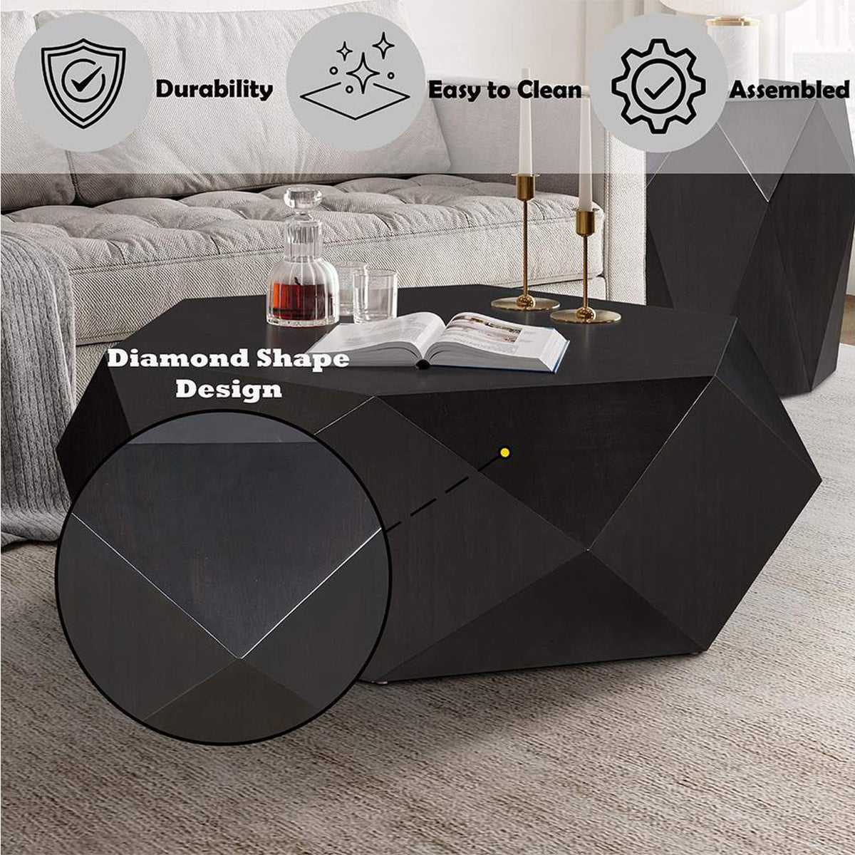 LV02775 Hanniel Coffee Table