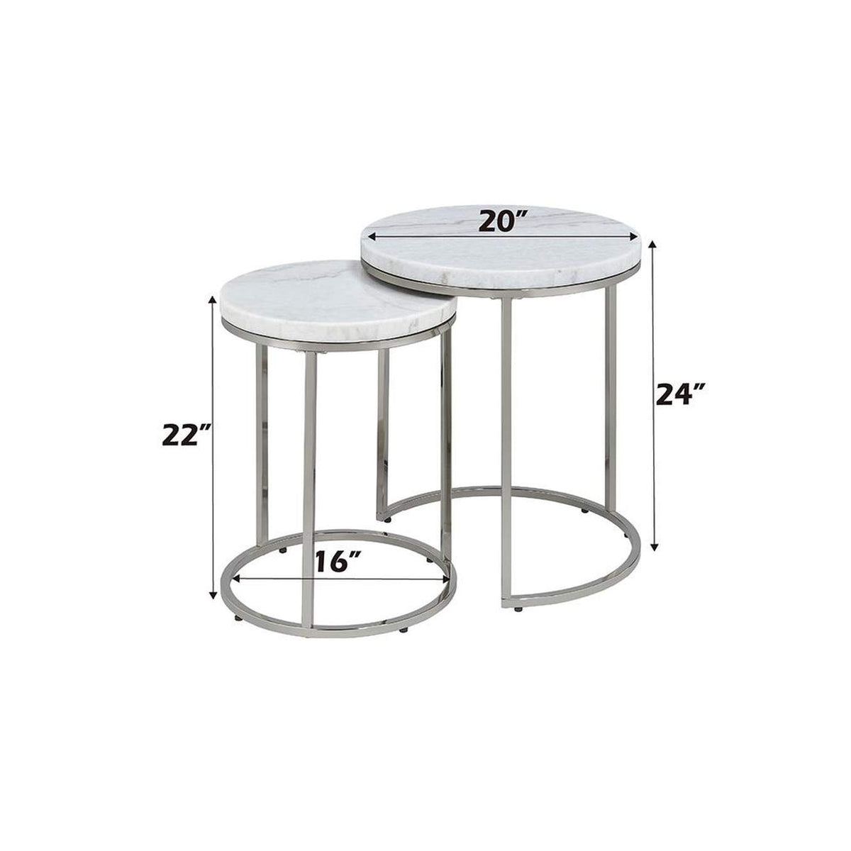 LV02796 Zaidee Nesting Table Set