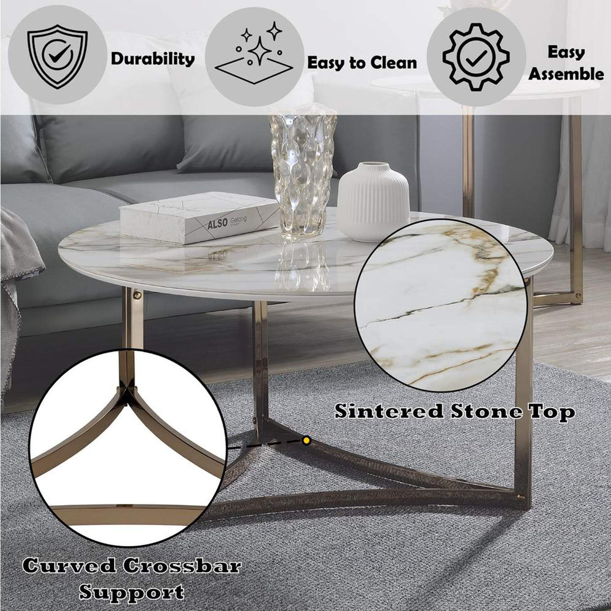 LV02825 Zaidee Coffee Table
