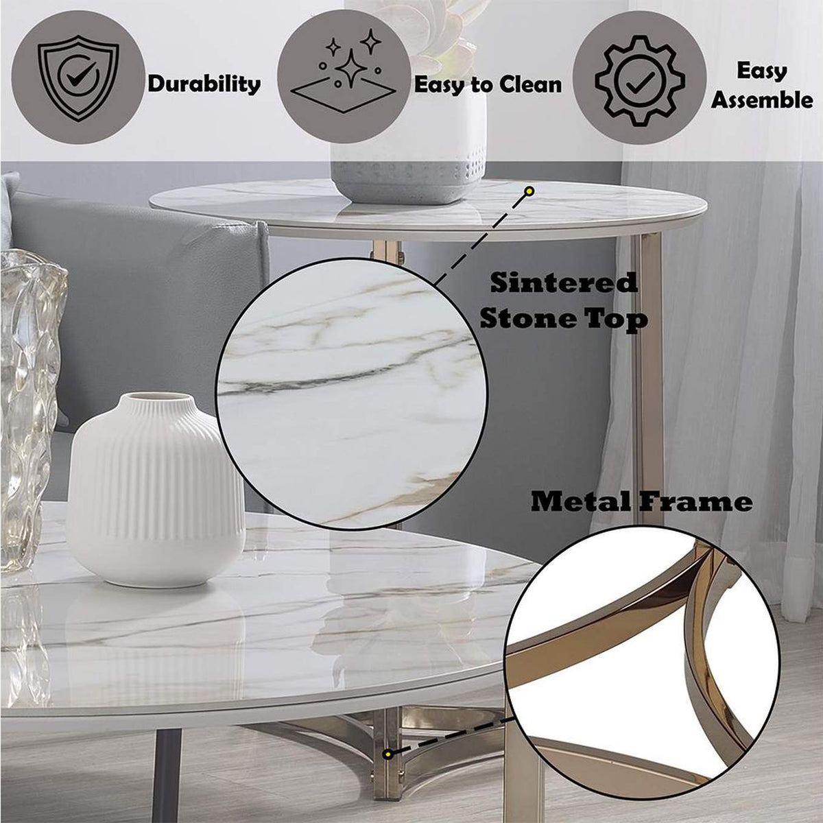 LV02826 Zaidee End Table