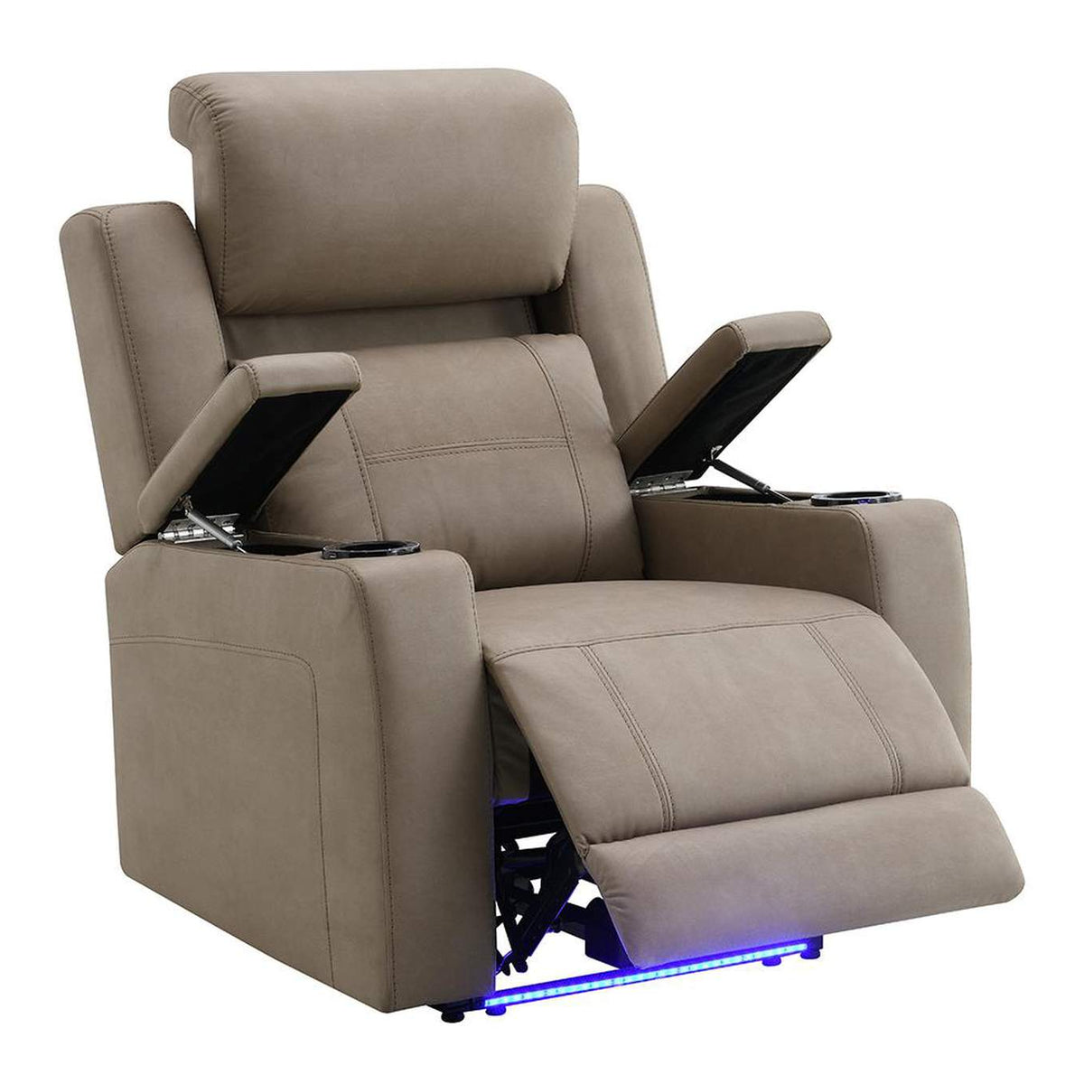 LV02832 Lugo Power Motion Recliner with Cup Holder