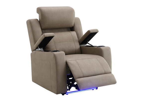 LV02832 Lugo Power Motion Recliner with Cup Holder