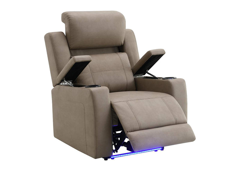 LV02832 Lugo Power Motion Recliner with Cup Holder