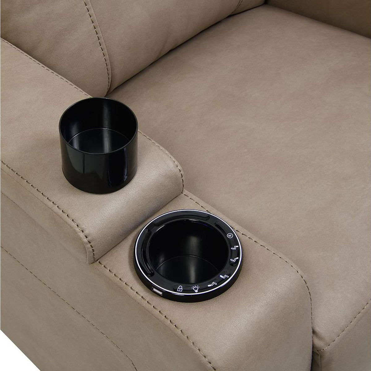 LV02832 Lugo Power Motion Recliner with Cup Holder
