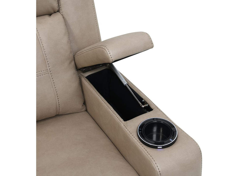 LV02832 Lugo Power Motion Recliner with Cup Holder